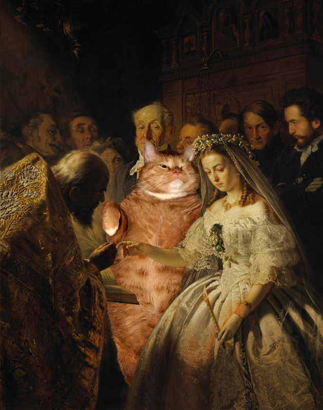 Василий Пукирев, Неравный брак cat-story.ru