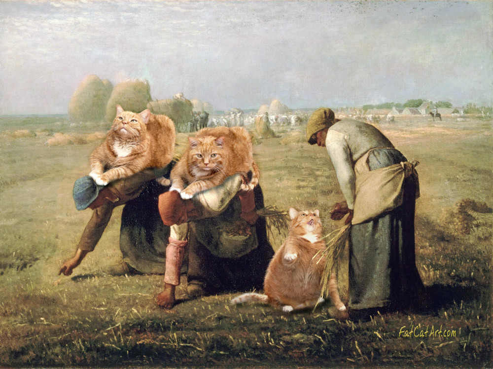 Котики в искусстве Франции конца XIX в. от FatCatArt1