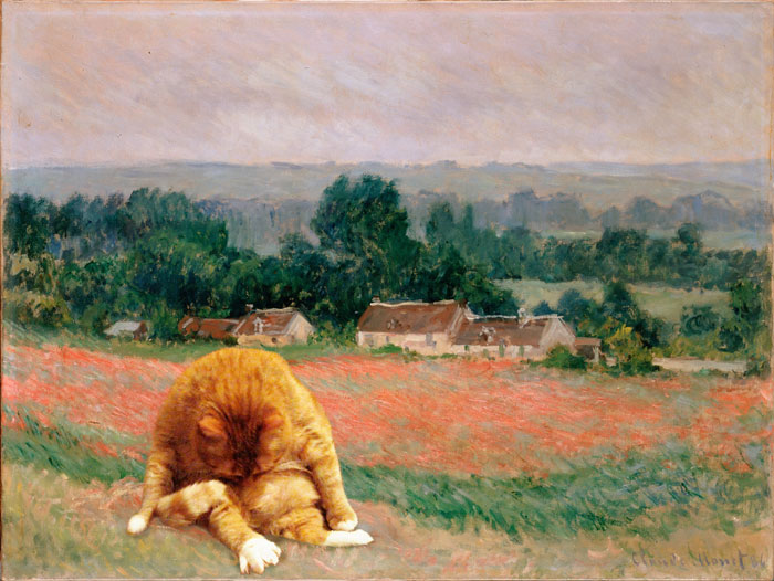 Котики в искусстве Франции конца XIX в. от FatCatArt1