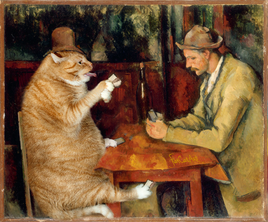 Котики в искусстве Франции конца XIX в. от FatCatArt1