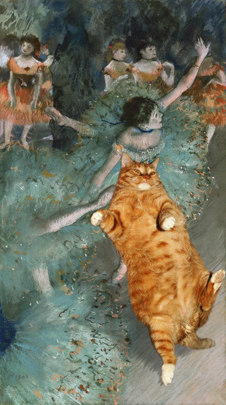 Котики в искусстве Франции конца XIX в. от FatCatArt1