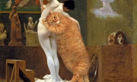 Котики в искусстве Франции конца XIX в. от FatCatArt