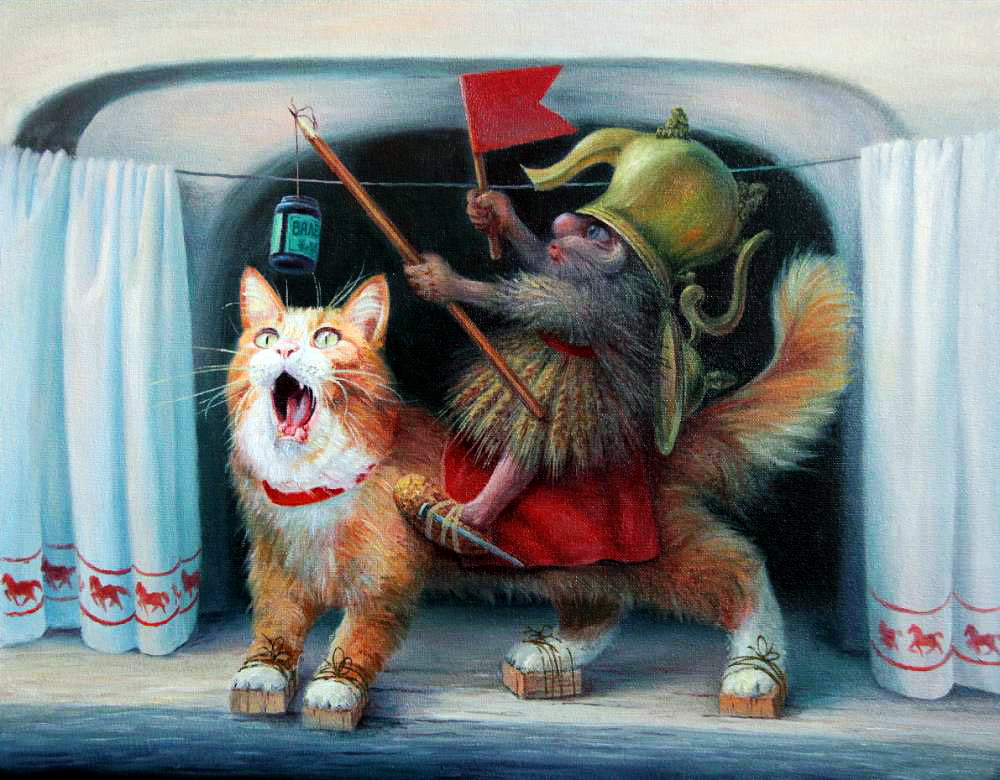 Домовой и кот
