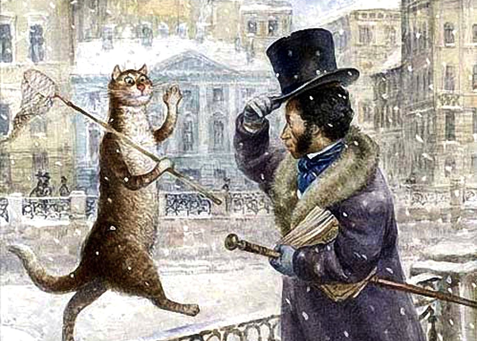 Коты и Пушкин