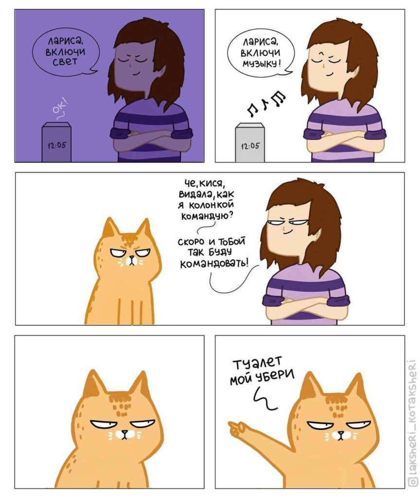 Комиксы про котиков - кошатники поймут