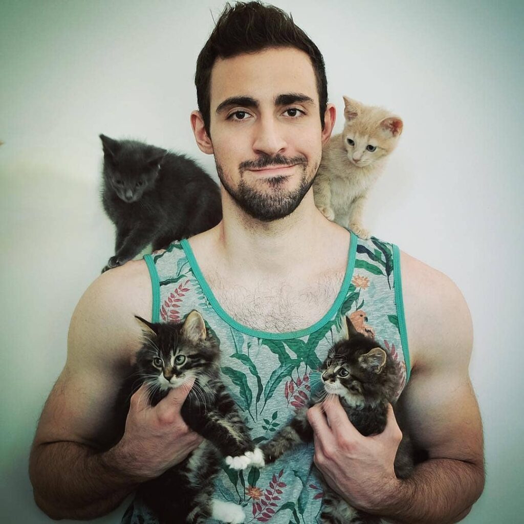 25 фото особая связь мужчин и котиков