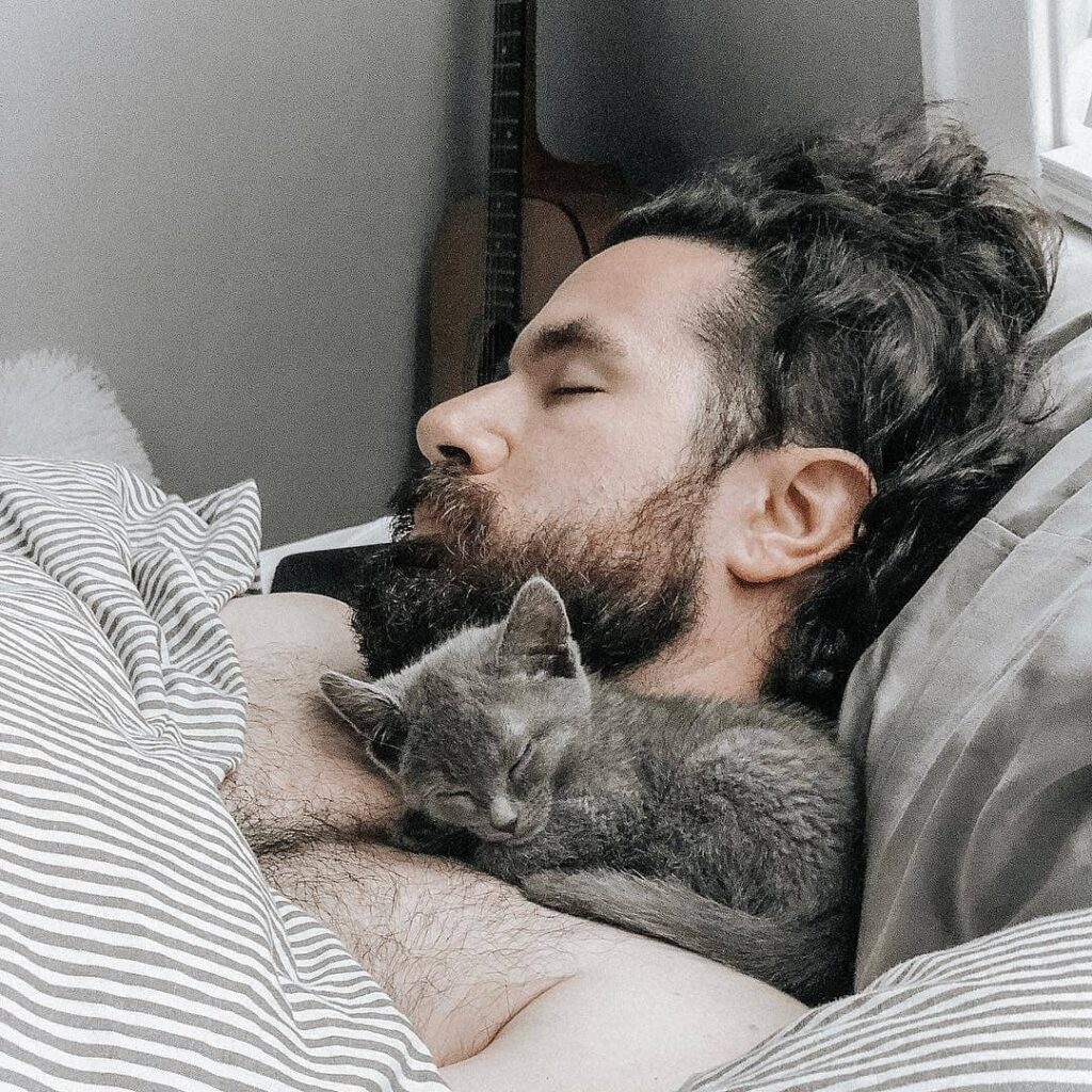 25 фото особая связь мужчин и котиков