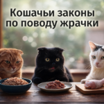 Кошачьи законы по поводу жрачки